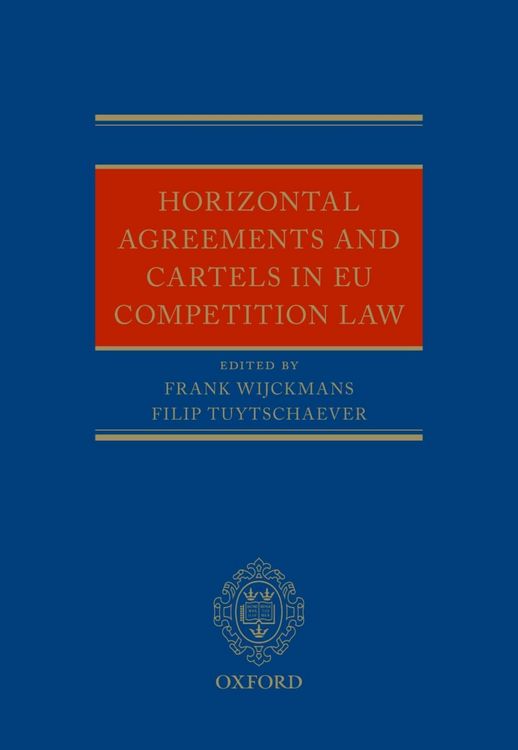 Produktbild: Horizontal Agreements and Cartels in EU Competition Law