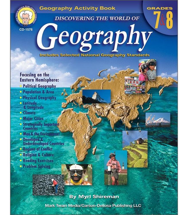 Produktbild: Discovering the World of Geography, Grades 7 - 8