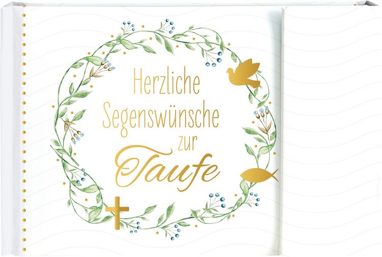 Produktbild: Herzliche Segensw&uuml;nsche zur Taufe