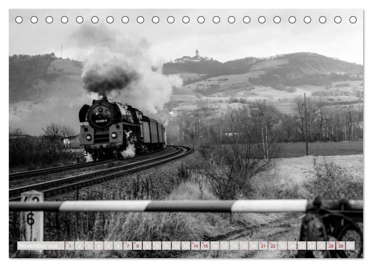 Produktbild: Feuer, Wasser und Dampf (Tischkalender 2026 DIN A5 quer), CALVENDO Monatskalender