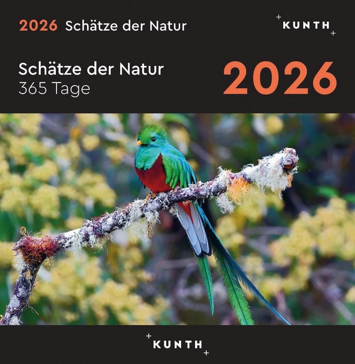 Produktbild: Schätze der Natur - KUNTH 365-Tage-Abreißkalender 2026