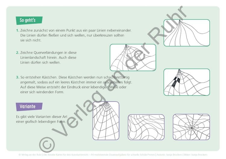 Produktbild: Die Kreativ-Kartei f&uuml;r den Kunstunterricht