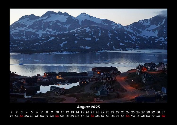 Produktbild: Die Seen der Erde 2025 Fotokalender DIN A3