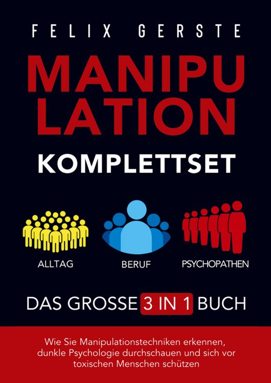 Produktbild: Manipulation Komplettset - Das gro&szlig;e 3 in 1 Buch