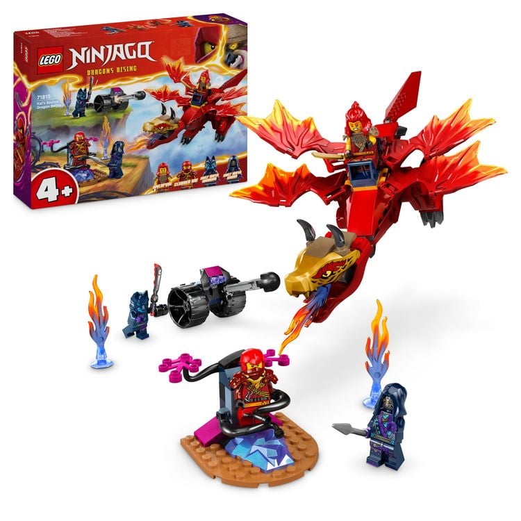Bild vom Artikel LEGO NINJAGO 71815 Kais Quelldrachen-Duell Set mit roter Drachen-Figur vom Autor 