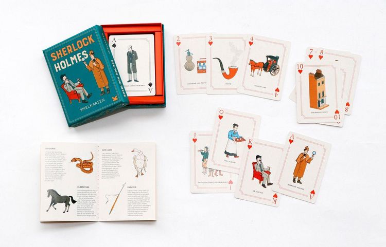 Produktbild: Sherlock Holmes Spielkarten