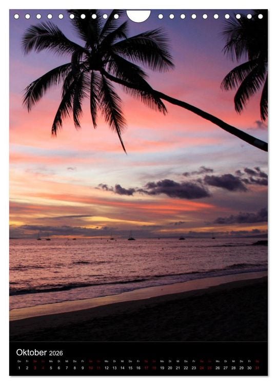 Produktbild: Hawaii - Inseltraum im Pazifik (Wandkalender 2026 DIN A4 hoch), CALVENDO Monatskalender
