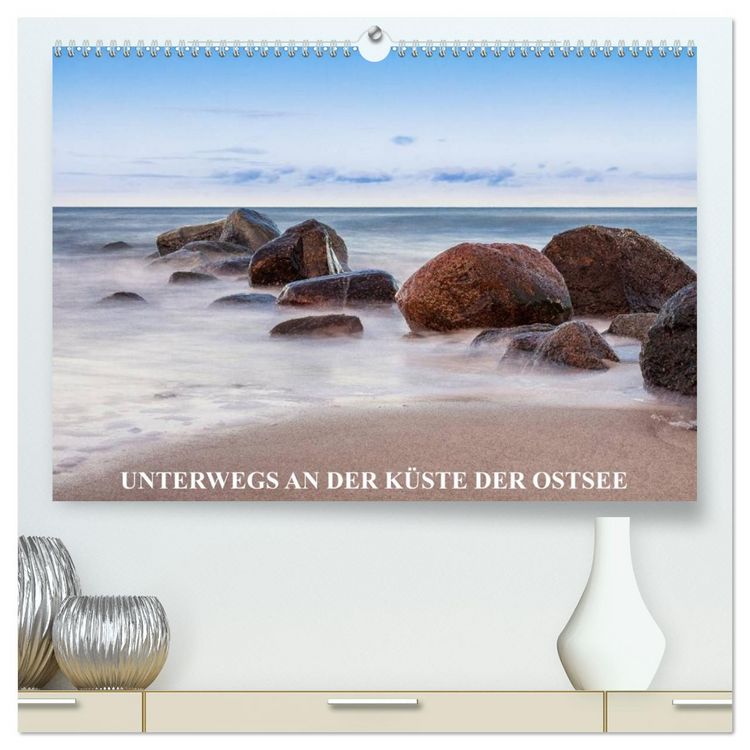 Produktbild: Unterwegs an der K&uuml;ste der Ostsee (hochwertiger Premium Wandkalender 2026 DIN A2 quer), Kunstdruck in Hochglanz