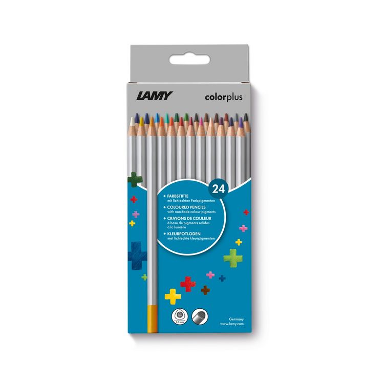 Produktbild: LAMY Buntstifte colorplus, 24er Set