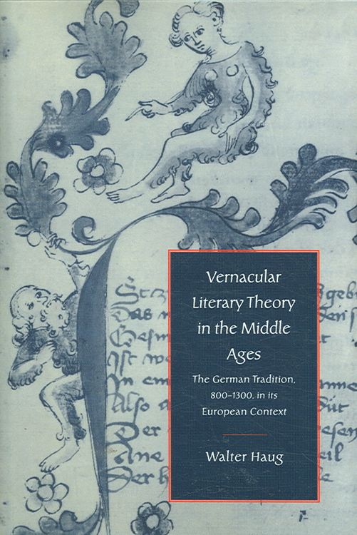 Produktbild: Vernacular Literary Theory in the Middle Ages
