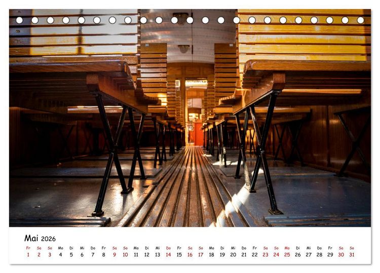 Produktbild: Die Schienen von Soller und Port de Soller (Tischkalender 2026 DIN A5 quer), CALVENDO Monatskalender