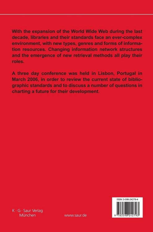 Produktbild: UNIMARC & Friends: Charting the New Landscape of Library Standards