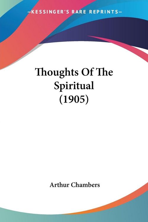 Produktbild: Thoughts Of The Spiritual (1905)