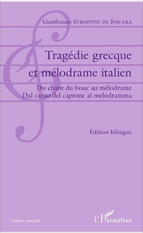 Produktbild: Trag&eacute;die grecque et m&eacute;lodrame italien