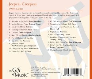 Produktbild: Jeepers Creepers-Tanzmusik Der 1930er Jahre