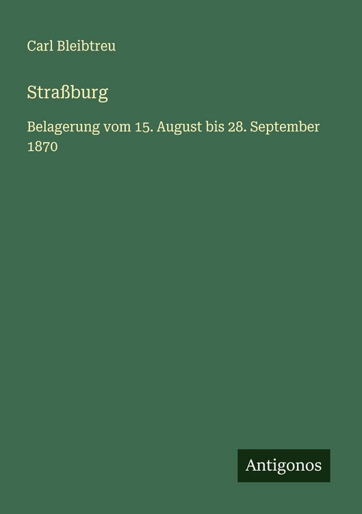 Produktbild: Stra&szlig;burg