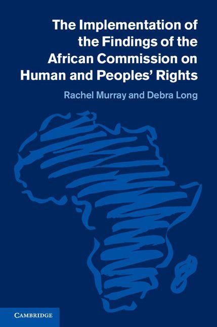 Produktbild: The Implementation of the Findings of the African Commission on Human and Peoples' Rights