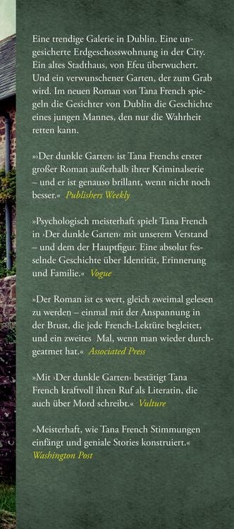 Produktbild: Der dunkle Garten