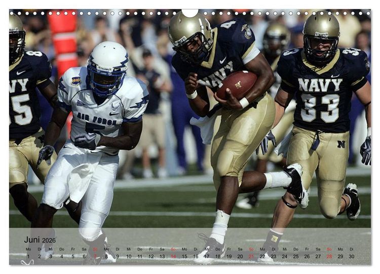 Produktbild: Sport. American Football (Wandkalender 2026 DIN A3 quer), CALVENDO Monatskalender