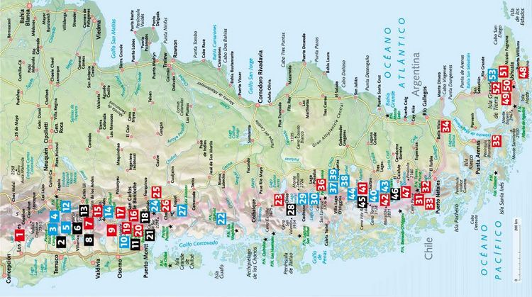 Produktbild: ROTHER Wanderf&uuml;hrer Patagonien