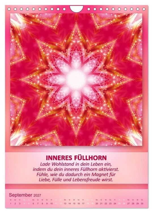 Produktbild: Light Energy Mandalas - Kalender - Vol. 1 (Wandkalender 2027 DIN A4 hoch), CALVENDO Monatskalender