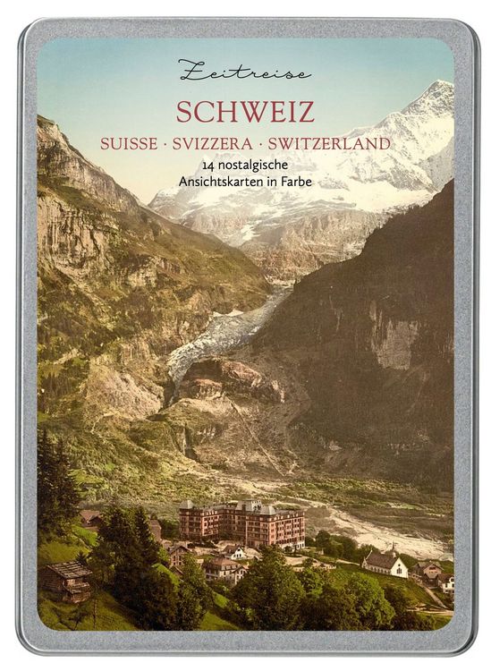 Produktbild: Zeitreise: Schweiz Postkarten VE 14