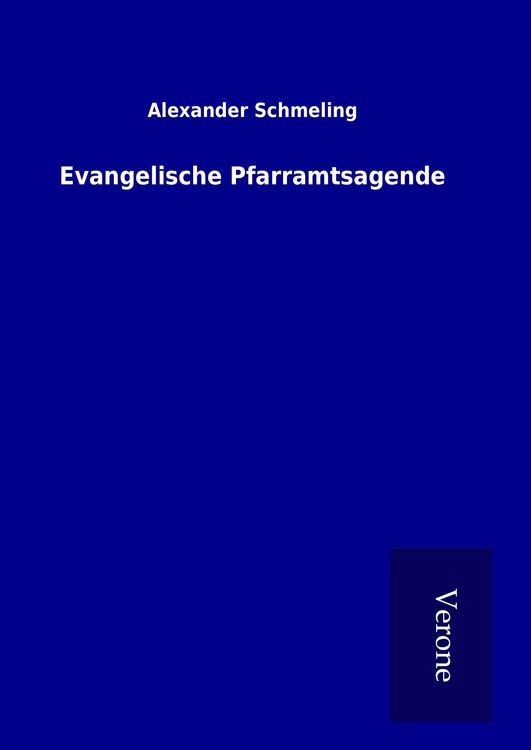 Produktbild: Evangelische Pfarramtsagende