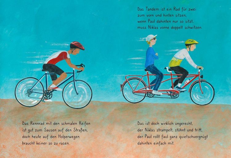 Produktbild: Rauf aufs Fahrrad, fertig, los! &ndash; Eine bunte Radpartie