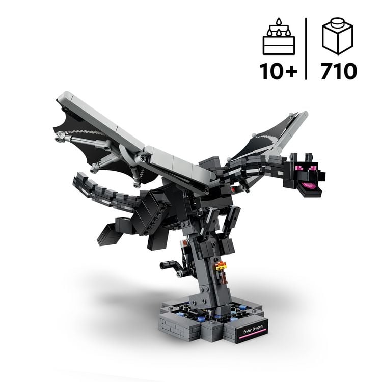 Produktbild: LEGO Minecraft 21595 Der Enderdrache, Gamer Spielzeug ab 10 Jahren