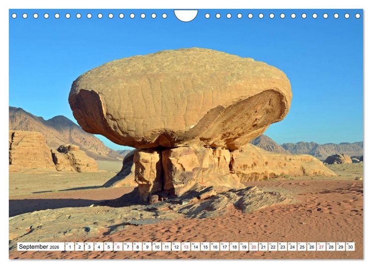 Produktbild: JORDANIEN, Faszination Nahost (Wandkalender 2026 DIN A4 quer), CALVENDO Monatskalender