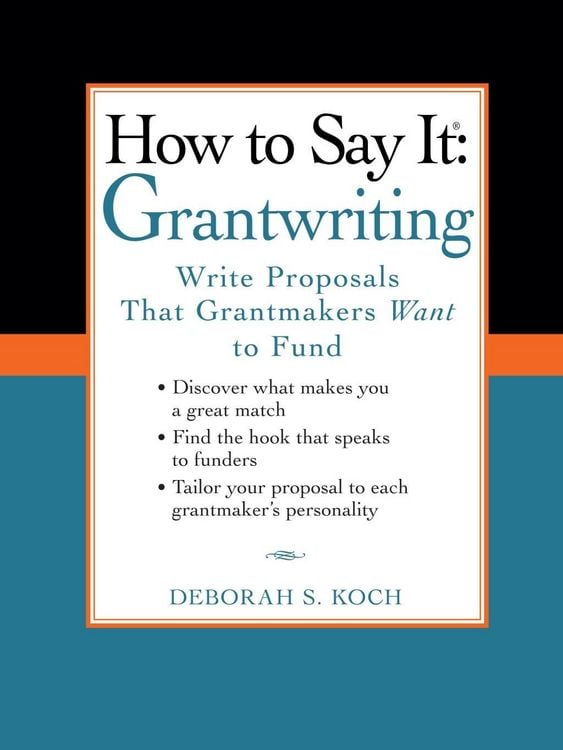 Produktbild: How to Say It: Grantwriting