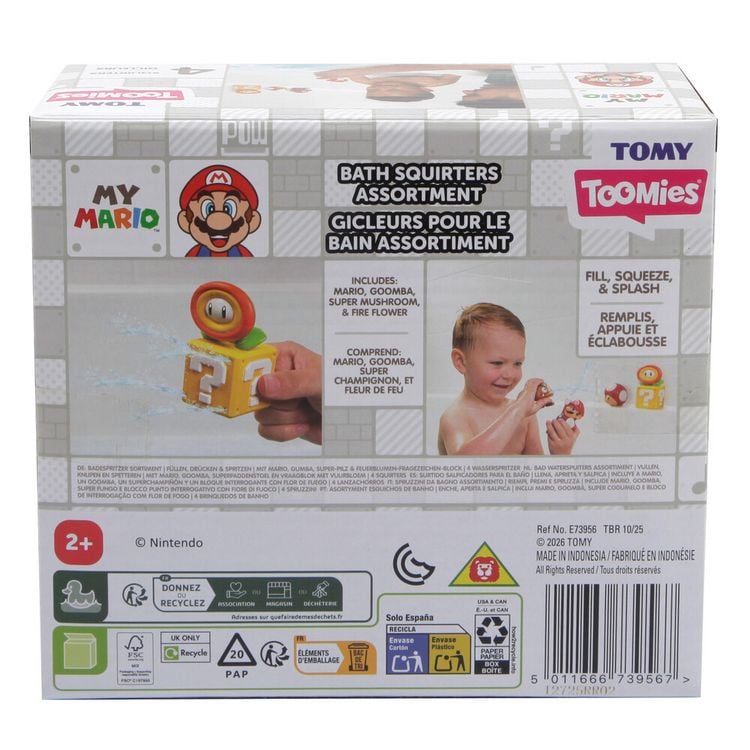Produktbild: Badespritzer 4er Set Super Mario