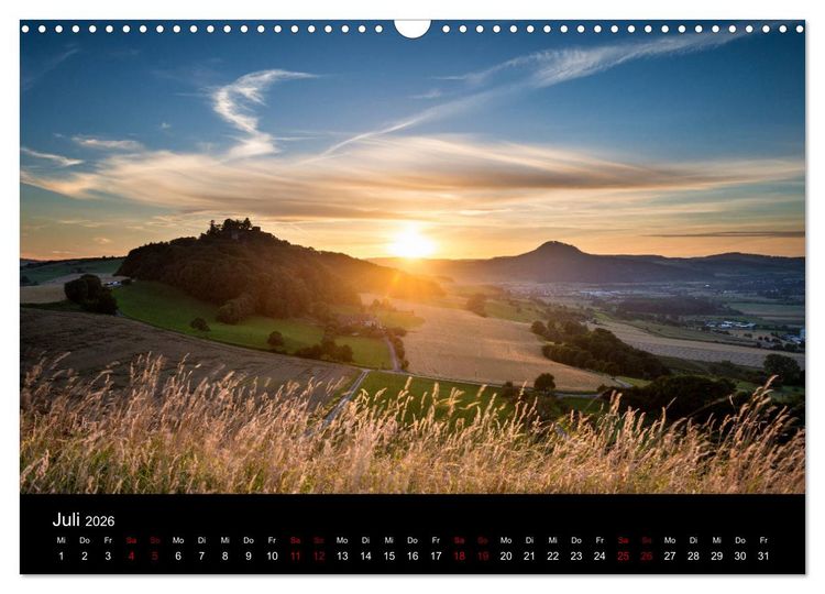 Produktbild: Der Hegau - Wanderparadies am westlichen Bodensee (Wandkalender 2026 DIN A3 quer), CALVENDO Monatskalender
