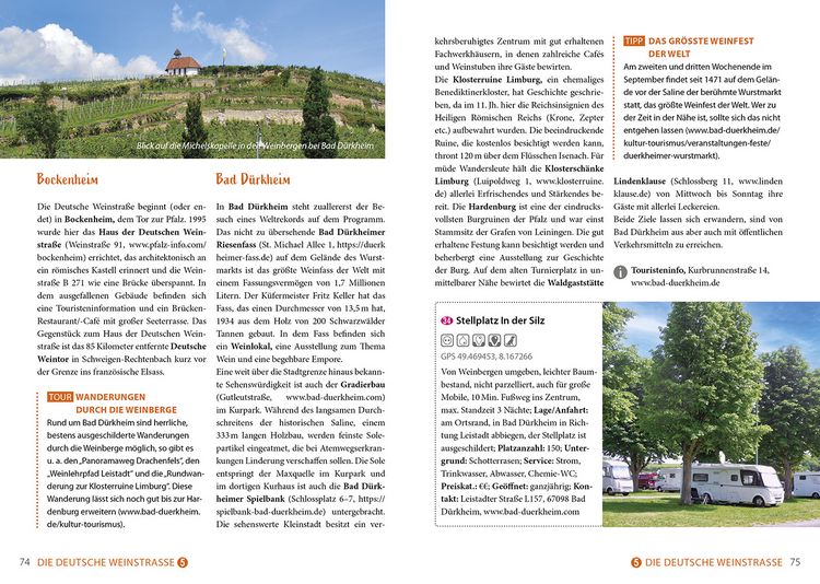 Produktbild: Womo & weg: S&uuml;dliches Deutschland &ndash; Die sch&ouml;nsten Touren zwischen Mittelgebirgen und Alpen