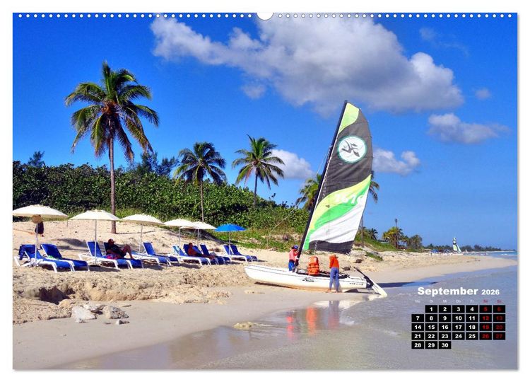Produktbild: Katamarane an Traumstr&auml;nden - Hobie Cats in Cuba (Wandkalender 2026 DIN A2 quer), CALVENDO Monatskalender