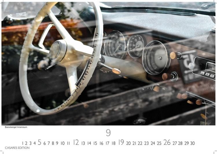 Produktbild: BMW Classic Cars Kalender 2027 &ndash; Wandkalender | Fotokalender Oldtimer 35x50cm BMW Odltimer - Hochwertiger Oldtimer Kalender.