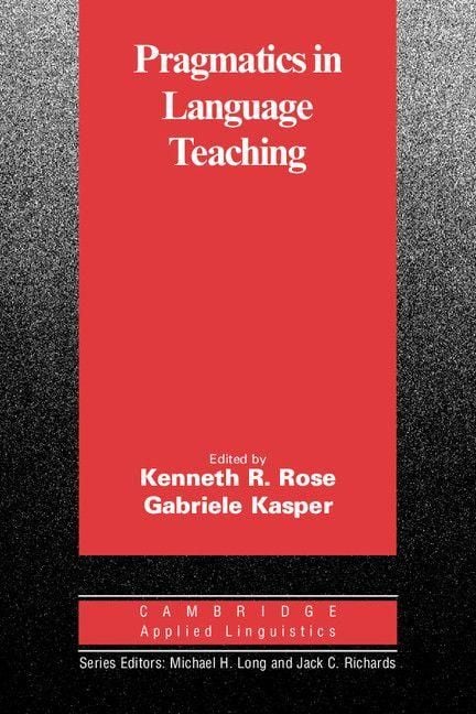 Produktbild: Pragmatics in Language Teaching