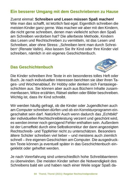 Produktbild: Ratgeber Rechtschreibprobleme (LRS/Legasthenie)