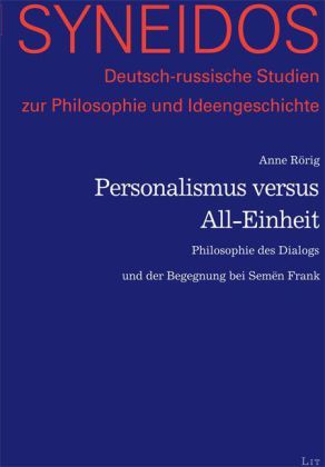 Produktbild: Personalismus versus All-Einheit
