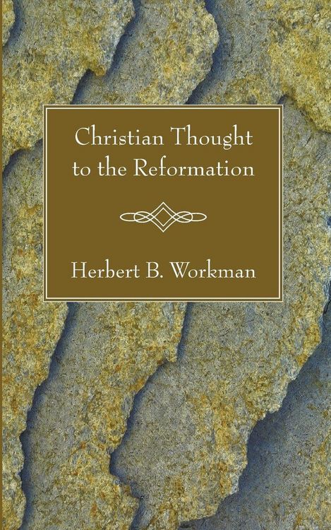 Produktbild: Christian Thought to the Reformation