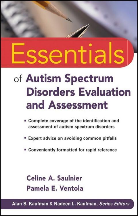 Produktbild: Essentials of Autism Spectrum Disorders Evaluation and Assessment