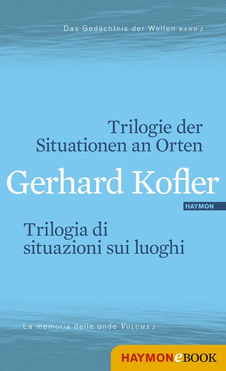 Produktbild: Trilogie der Situationen an Orten/Trilogia di situazioni sui luoghi
