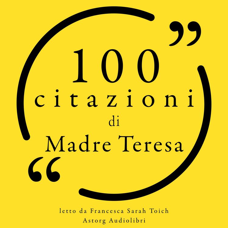 Produktbild: 100 citazioni di Madre Teresa