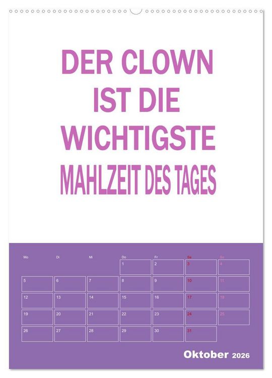 Produktbild: Memo an mich mit Jahresplaner (Wandkalender 2026 DIN A2 hoch), CALVENDO Monatskalender