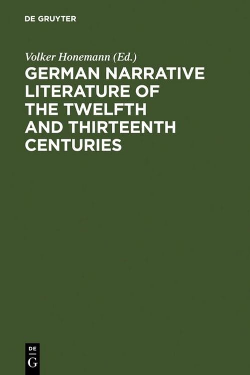 Produktbild: German narrative literature of the twelfth and thirteenth centuries