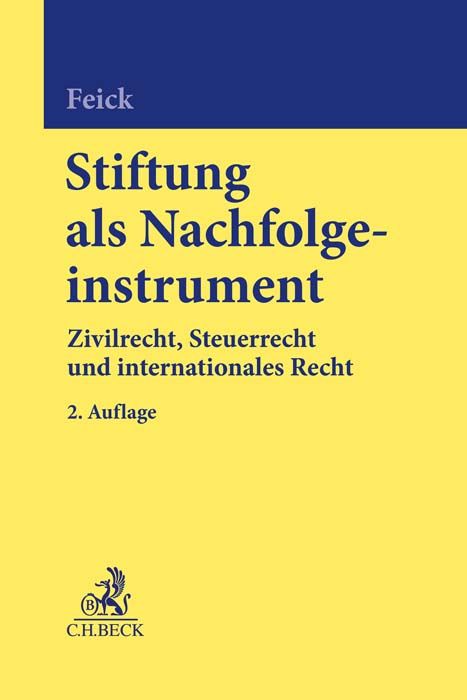 Produktbild: Stiftung als Nachfolgeinstrument