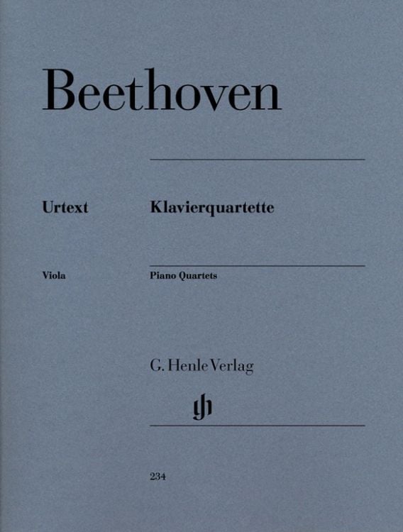 Produktbild: Ludwig van Beethoven - Klavierquartette