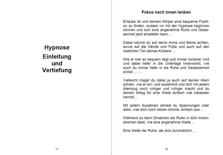 Produktbild: Hypnosetexte zum Vorlesen und selber Zusammenstellen