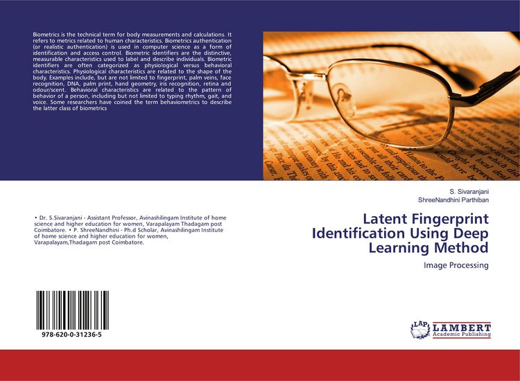 Produktbild: Latent Fingerprint Identification Using Deep Learning Method
