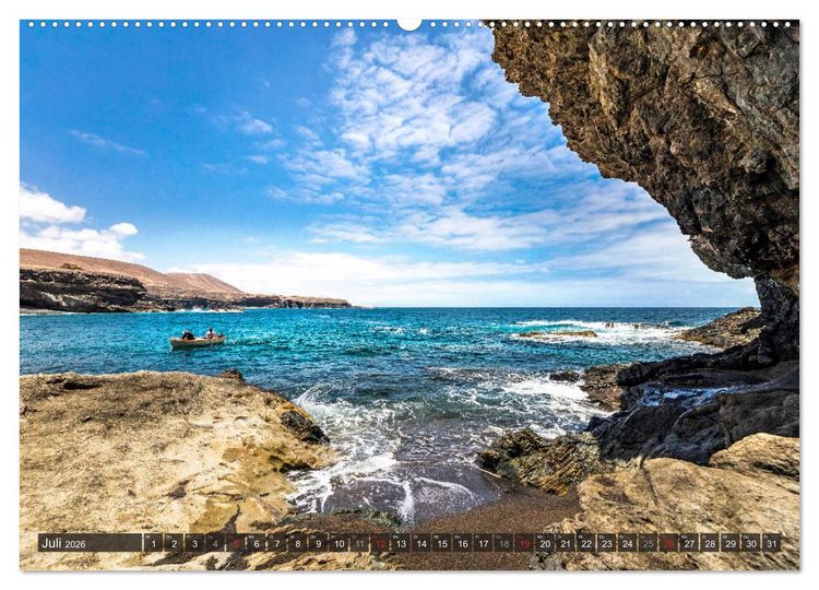 Produktbild: FUERTEVENTURA Paradiesische Impressionen der Insel (hochwertiger Premium Wandkalender 2026 DIN A2 quer), Kunstdruck in Hochglanz